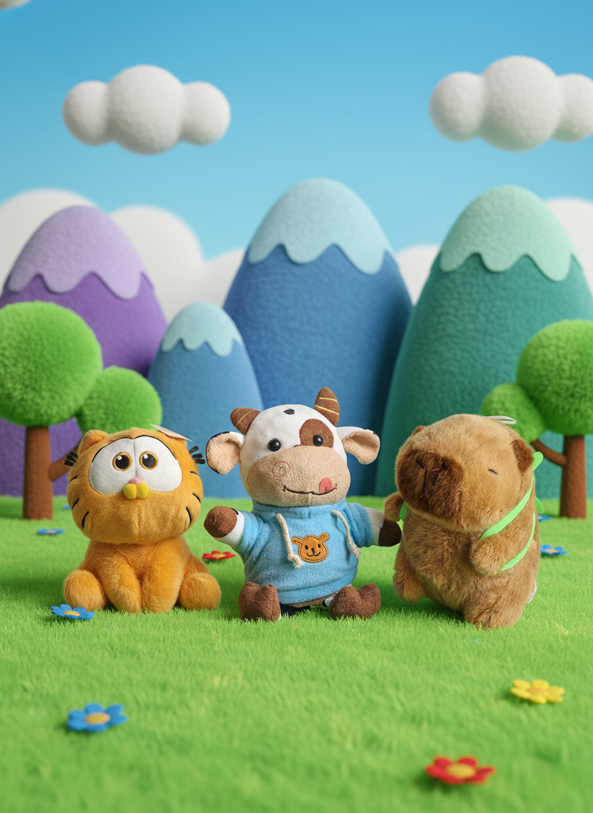 Büsi Chueli und Murmeli